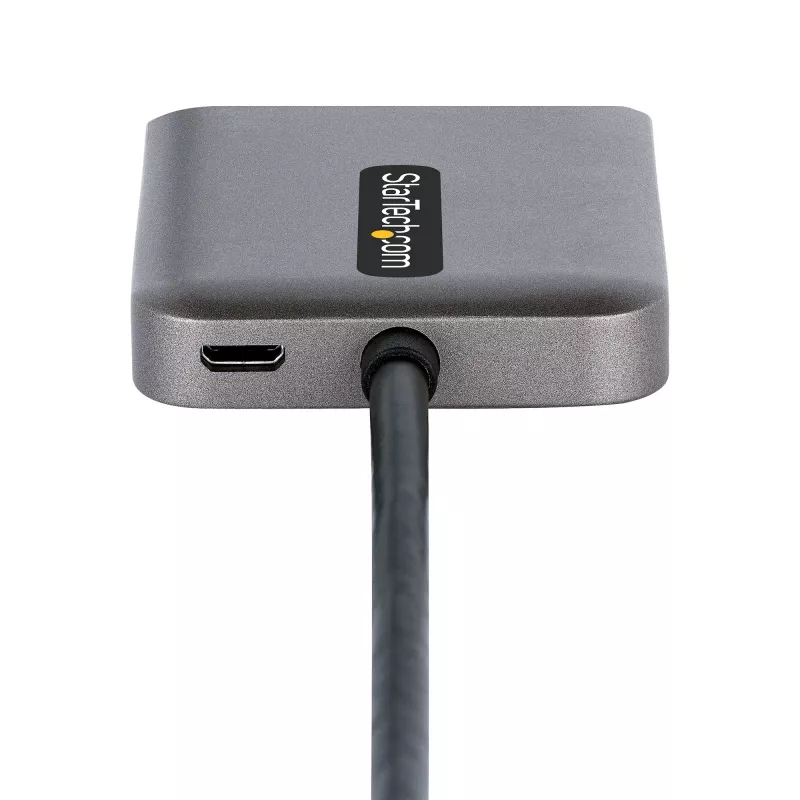 StarTech.com DP į Dual HDMI MST HUB - Dvigubas HDMI 4K 60Hz - DisplayPort kelių monitorių adapteris su 30 cm kabeliu - DP 1.4 kelių srautų transporto šakotuvas, DSC | HBR3 - DP į HDMI skirstytuvas