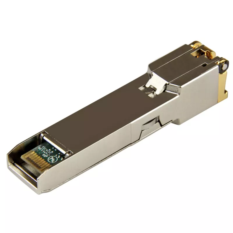 StarTech.com Brocade 95Y0549 suderinamas SFP modulis – 1000BASE-T – SFP į RJ45 Cat6/Cat5e – 1GE Gigabit Ethernet SFP – RJ-45 100 m