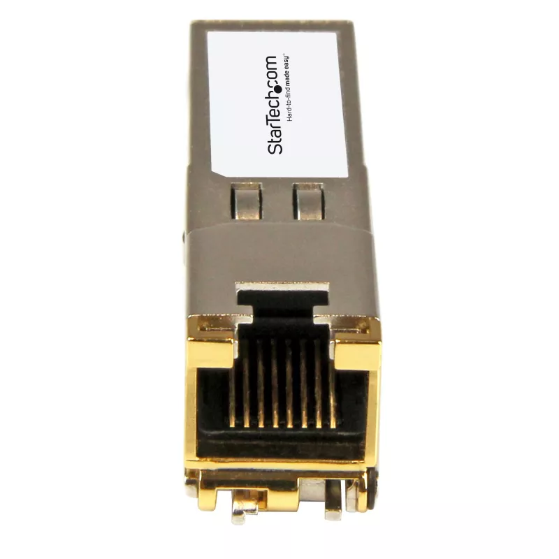 StarTech.com Brocade 95Y0549 suderinamas SFP modulis – 1000BASE-T – SFP į RJ45 Cat6/Cat5e – 1GE Gigabit Ethernet SFP – RJ-45 100 m