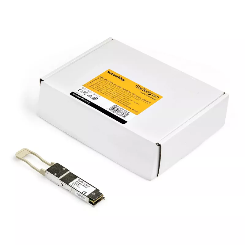 StarTech.com suderinamas QSFP+ modulis su Cisco QSFP-40G-CSR4 - 40GBASE-SR4 - 40GbE daugiamodis šviesolaidinis siųstuvas-imtuvas - 40GE gigabito Ethernet QSFP+ - MPO 300 m - 850 nm - DDM