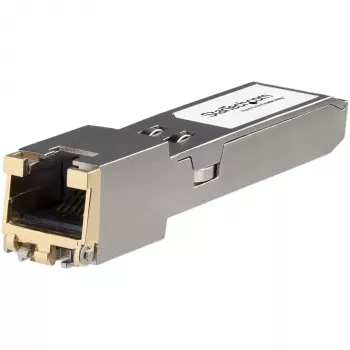 StarTech.com HPE JL563A suderinamas SFP+ modulis – 10GBASE-T – SFP į RJ45 Cat6/Cat5e – 10GE gigabitinis Ethernet SFP+ – RJ-45 30 m – HPE 8320, 8325-48Y8