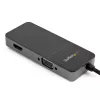 StarTech.com USB 3.0 į HDMI ir VGA adapteris – 4K/1080p USB Type-A dviejų monitorių kelių prievadų adapteris – išorinė vaizdo plokštė keliems ekranams