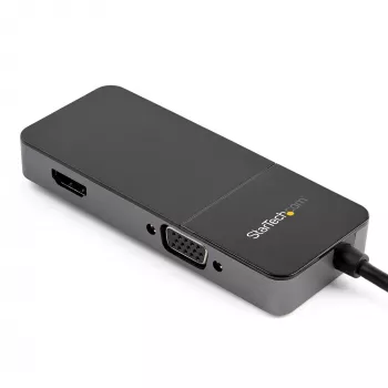 StarTech.com USB 3.0 į HDMI ir VGA adapteris – 4K/1080p USB Type-A dviejų monitorių kelių prievadų adapteris – išorinė vaizdo plokštė keliems ekranams