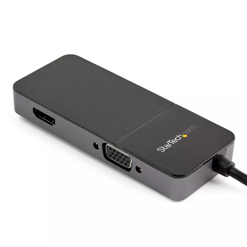 StarTech.com USB 3.0 į HDMI ir VGA adapteris – 4K/1080p USB Type-A dviejų monitorių kelių prievadų adapteris – išorinė vaizdo plokštė keliems ekranams
