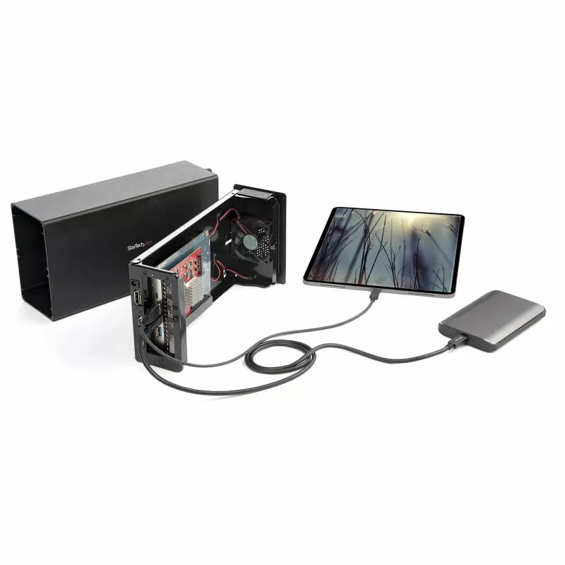 StarTech.com 4 prievadų USB PCIe kortelė - 10Gbps USB PCI Express plėtinio kortelė su 2 valdikliais - 2x USB-C ir 2x USB-A prievadai (USB 3.2/3.1 Gen 2) - USB/USB-C PCI-e kortelė - pilnas profilis
