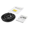 StarTech.com 2,5 m kabelių tvarkymo spiralinė mova - 25 mm skersmens