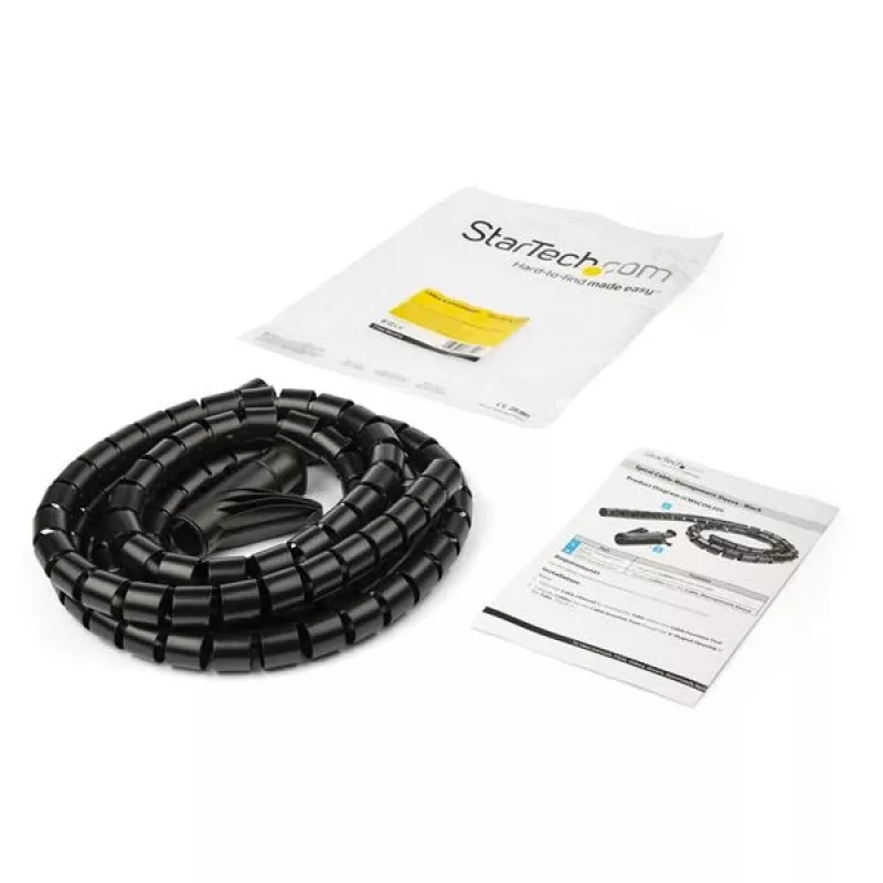 StarTech.com 2,5 m kabelių tvarkymo spiralinė mova - 25 mm skersmens