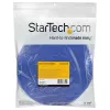 StarTech.com 50 pėdų lipnus ir kilpinis ritinys – daugkartiniai kabelių raiščiai, pramoninė vielų juosta, mėlyni, reguliuojami audiniai