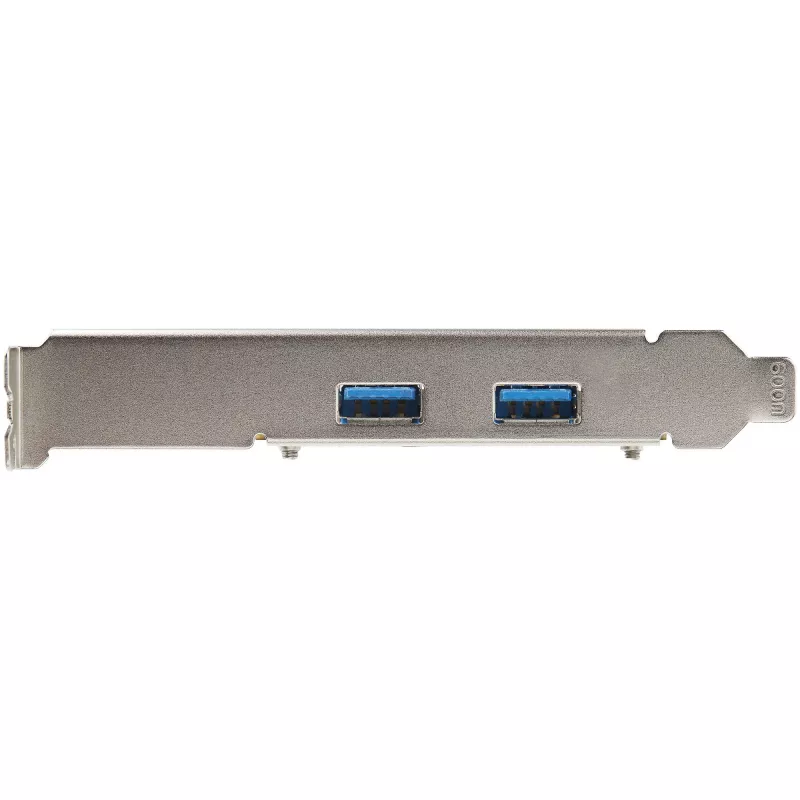 „StarTech.com“ 2 prievadų USB PCIe kortelė su 10 Gbps/prievadui – USB 3.2 Gen 2 Type-A PCI Express 3.0 x2 valdiklio plėtimosi kortelė – pilnas/žemas profilis – „Windows“ ir „Linux“