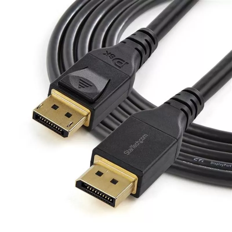 StarTech.com 4 m VESA sertifikuotas DisplayPort 1.4 laidas, 8K 60Hz HBR3 HDR, UHD DisplayPort į DisplayPort monitoriaus laidas, itin HD 4K 120Hz DP 1.4 vaizdo laidas M/M DP jungtimi