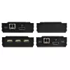 StarTech.com 4K HDMI KVM ilgintuvas per šviesolaidį - HDMI vaizdo ir USB nuotolinio KVM jungiklio/konsolės ilgintuvas - iki 984 pėdų/300 m (daugiamodis) - 2x 10G MMF SFP+ moduliai - KVM išplėtimo rinkinys (TX/RX)