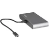StarTech.com Dvigubo monitoriaus Thunderbolt mini dokas, 4K 60Hz HDMI, belaidis centras, skirtas Windows ir Mac, Gigabit Ethernet, 1 x USB 5Gbps ir 1x USB 2.0, 28 cm laidas