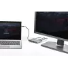 StarTech.com Dvigubo monitoriaus Thunderbolt mini dokas, 4K 60Hz HDMI, belaidis centras, skirtas Windows ir Mac, Gigabit Ethernet, 1 x USB 5Gbps ir 1x USB 2.0, 28 cm laidas