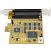 StarTech.com 8 prievadų PCI Express RS232 nuosekliojo prievado adapterio kortelė, PCIe RS232, 16C1050 UART, kelių prievadų DB9 valdiklio/plėtinio kortelė, 15kV ESD apsauga, tik Windows - TAA
