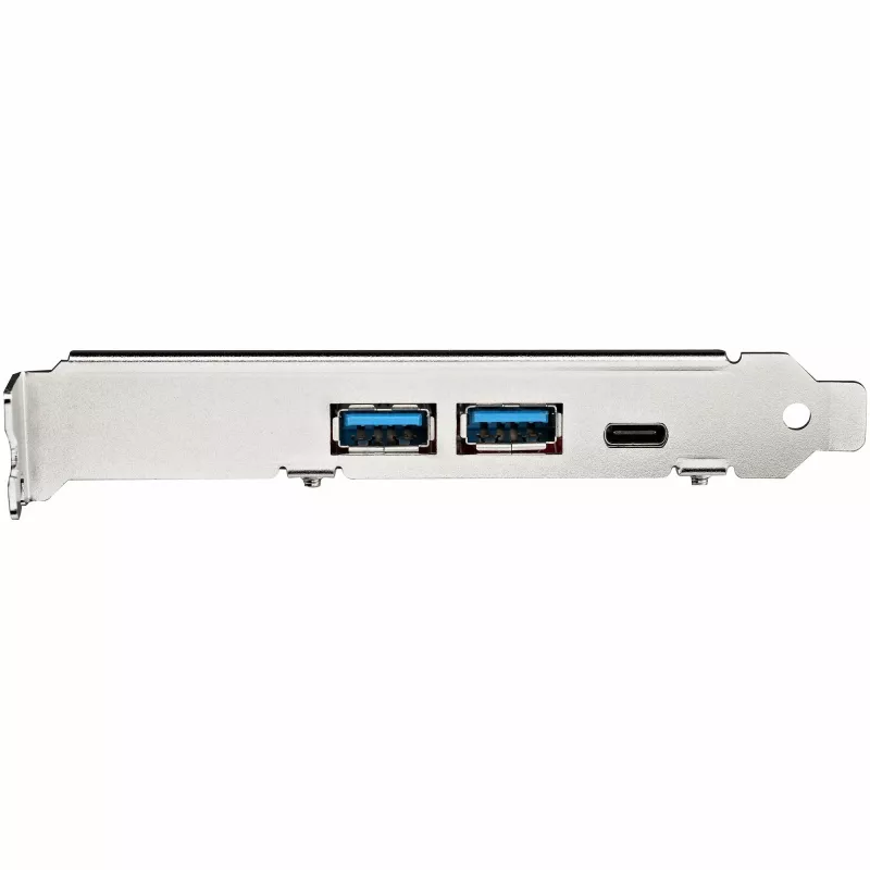 „StarTech.com“ 5 prievadų USB PCIe kortelė – 10 Gbps USB 3.1 Gen 2 PCIe kortelė su 1x USB-C ir 2x USB-A bei 1x 2 prievadų IDC (vidinė 5 Gbps USB antraštės plėtinys) – USB C PCI Express valdiklio kortelė