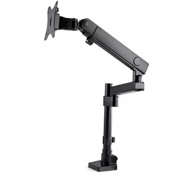 StarTech.com ARMPIVOT2USB3 laikiklis monitoriui ant stalo su 2 USB 3.0 prievadais, pilnas judesys, iki 34 colių (8 kg), VESA, spaustuvinis/įleidžiamas montavimas, mechaninė spyruoklė