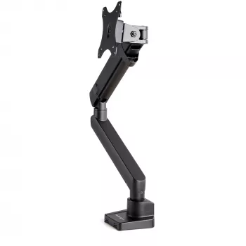 StarTech.com Vieno monitoriaus laikiklis ant stalo su 2x USB 3.0 prievadais, pilnas judesys, iki 34 colių (8 kg), VESA, spaustuvinis/įleidžiamas tvirtinimas, mechaninė spyruoklė
