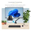 StarTech.com Vieno monitoriaus laikiklis ant stalo su 2x USB 3.0 prievadais, pilnas judesys, iki 34 colių (8 kg), VESA, spaustuvinis/įleidžiamas tvirtinimas, mechaninė spyruoklė