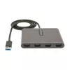 StarTech.com USB 3.0 į 4x HDMI adapteris, USB į 4 monitorius, skirta Windows (neveikia su macOS/ChromeOS/Linux) - TAA