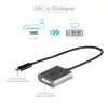 StarTech.com USB-C į DVI adapteris – 1920x1200p USB-C į DVI-D adapteris – USB Type C į DVI monitorių – vaizdo keitiklis – suderinamas su Thunderbolt 3 – 12 colių ilgio kabelis – atnaujinta CDP2DVI versija
