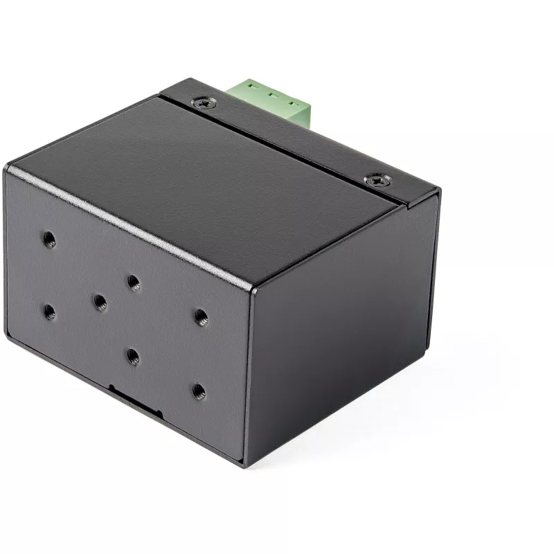 StarTech.com PoE+ pramoninis šviesolaidžio į Ethernet medijos keitiklis 30W - SFP į RJ45 - vienmodis/daugiamodis šviesolaidis į varinį Gigabit Ethernet - mini/kompaktiškas dydis - IP-30 / -40 iki +75°C