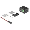 StarTech.com PoE+ pramoninis šviesolaidžio į Ethernet medijos keitiklis 30W - SFP į RJ45 - vienmodis/daugiamodis šviesolaidis į varinį Gigabit Ethernet - mini/kompaktiškas dydis - IP-30 / -40 iki +75°C