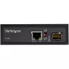 StarTech.com PoE+ pramoninis šviesolaidžio į Ethernet keitiklis 60W – SFP į RJ45 – vienmodis/daugiamodis šviesolaidis į varinį Gigabit Ethernet – kompaktiškas dydis – IP30 / -40 iki +75°C