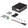 StarTech.com PoE+ pramoninis šviesolaidžio į Ethernet keitiklis 60W – SFP į RJ45 – vienmodis/daugiamodis šviesolaidis į varinį Gigabit Ethernet – kompaktiškas dydis – IP30 / -40 iki +75°C