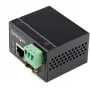 StarTech.com pramoninis medijos keitiklis iš šviesolaidžio į Ethernet - 100Mbps SFP į RJ45/Cat6 - vienmodis/daugiamodis optinis pluoštas į varinį tinklą - 12-56V DC - IP-30 / -40 iki +75C