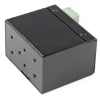 StarTech.com pramoninis medijos keitiklis iš šviesolaidžio į Ethernet - 100Mbps SFP į RJ45/Cat6 - vienmodis/daugiamodis optinis pluoštas į varinį tinklą - 12-56V DC - IP-30 / -40 iki +75C