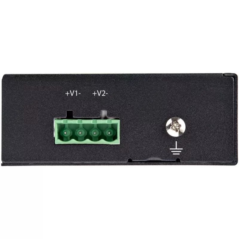 StarTech.com Pramoninis Gigabit PoE Skirstytuvas – 90W Didelės Galios Maitinimas per Ethernet PoE+++ – 12-48V DC Skirstytuvas 802.3bt – LAN/RJ45 Ultra PoE į DC Adapteris – -40°C iki +75°C