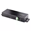 StarTech.com 7 prievadų pramoninis USB 10Gbps šakotuvas su maitinimo adapteriu, metalinis, montuojamas, 5x USB-A ir 2x USB-C išvesties prievadai, ESD apsauga, maitinamas USB šakotuvas, TAA