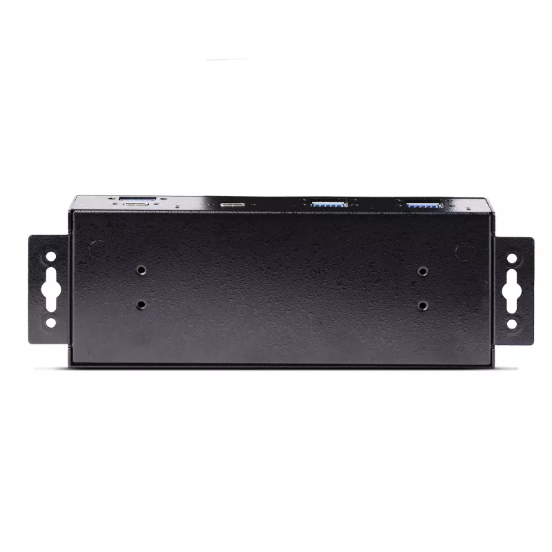 StarTech.com 7 prievadų pramoninis USB 10Gbps šakotuvas su maitinimo adapteriu, metalinis, montuojamas, 5x USB-A ir 2x USB-C išvesties prievadai, ESD apsauga, maitinamas USB šakotuvas, TAA