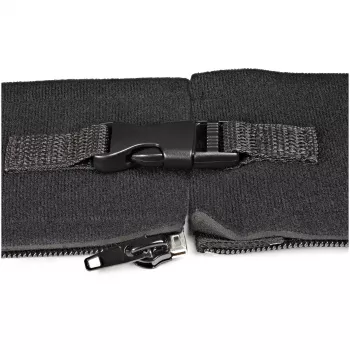 StarTech.com 40 colių (1 m) neopreninis kabelių valdymo rankovė su užtrauktuku ir sagtimi – 1,2 colio (3 cm) skersmuo – kompiuterio/maitinimo/tinklo/AV laidų gaubtas/tvarkyklė – lanksti kabelių organizavimo juosta – juoda