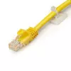 StarTech.com 100 vnt. kabelių raiščių laikikliai su lipnia juosta 4,6 mm pločio raiščiams - nailoniniai/plastikiniai kabelių raiščių laikikliai - elektros/tinklo kabelių tvirtinimo laikikliai / 94V-2 gaisro ir UL sertifikuoti TAA