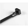 StarTech.com 10 colių (25 cm) daugkartinio naudojimo kabelių raiščiai – 7 mm pločio, 65 mm ryšulio skersmuo, 22 kg tempimo stiprumas, atsegami nailoniniai raiščiai, vidaus / lauko, 94V-2 / UL sertifikuoti, 100 vnt. pakuotė – juodi