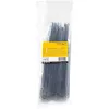 StarTech.com 10 colių (25 cm) daugkartinio naudojimo kabelių raiščiai – 7 mm pločio, 65 mm ryšulio skersmuo, 22 kg tempimo stiprumas, atsegami nailoniniai raiščiai, vidaus / lauko, 94V-2 / UL sertifikuoti, 100 vnt. pakuotė – juodi