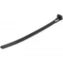 StarTech.com 6 colių (15 cm) daugkartiniai kabelių raiščiai - 7 mm pločio, 35 mm ryšulio skersmuo, 22 kg tempimo stiprumas, atsegami nailoniniai raiščiai, vidaus/lauko naudojimui, 94V-2/UL sertifikuoti, 100 vnt. pakuotė - juodi