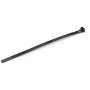 StarTech.com 8 colių (20 cm) daugkartiniai kabelių raiščiai - 7 mm pločio, 50 mm ryšulio skersmuo, 22 kg tempimo stiprumas, atsegami nailoniniai raiščiai, vidaus/lauko, 94V-2/UL sertifikuota, 100 vnt. pakuotė - juoda