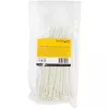 StarTech.com 8 colių (20 cm) kabelių raiščiai su tvirtinimo anga – 1/8 colio (4 mm) pločio, 2 colių (52 mm) ryšulio skersmuo, 50 svarų (22 kg) tempimo stipris, nailoniniai 66 savaime užsifiksuojantys raiščiai su varžto anga, UL sertifikuoti, 100 vnt. paku