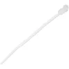 StarTech.com 4 colių (10 cm) kabelių raiščiai su tvirtinimo anga - 1/16 colio (2 mm) pločio, 7/8 colio (24 mm) ryšulio skersmuo, 18 svarų (8 kg) tempimo stiprumas, Nylon 66, savaime fiksuojantys, su varžto anga, UL sertifikuoti, 100 vnt.