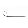 StarTech.com 8 colių (20 cm) kabelių raiščiai – 1/8 colio (4 mm) pločio, 2-1/8 colio (55 mm) ryšulio skersmuo, 50 svarų (22 kg) tempimo stiprumas, nailoniniai savaime užsifiksuojantys raiščiai su lenktu galu – 94V-2/UL sertifikuoti, 100 vnt. pakuotė, juod