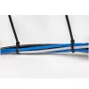 StarTech.com 8 colių (20 cm) kabelių raiščiai – 1/8 colio (4 mm) pločio, 2-1/8 colio (55 mm) ryšulio skersmuo, 50 svarų (22 kg) tempimo stiprumas, nailoniniai savaime užsifiksuojantys raiščiai su lenktu galu – 94V-2/UL sertifikuoti, 100 vnt. pakuotė, juod