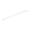StarTech.com 100 vnt. 6 colių (15 cm) kabelių raiščiai - 3,6 mm pločio, 39 mm ryšulio skersmuo, 18 kg tempimo stipris, nailoniniai užtraukiami raiščiai su lenktu galu, UL sertifikuoti, balti - TAA