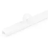 StarTech.com Kabelių valdymo kanalas su lipnia juosta ir dangteliu, 19 mm x 13 mm, 1,8 m, PVC, baltas