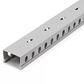 StarTech.com Lango kabelių kanalas su dangteliu, 38 mm x 25 mm, 2 m, PVC, 20 laidų
