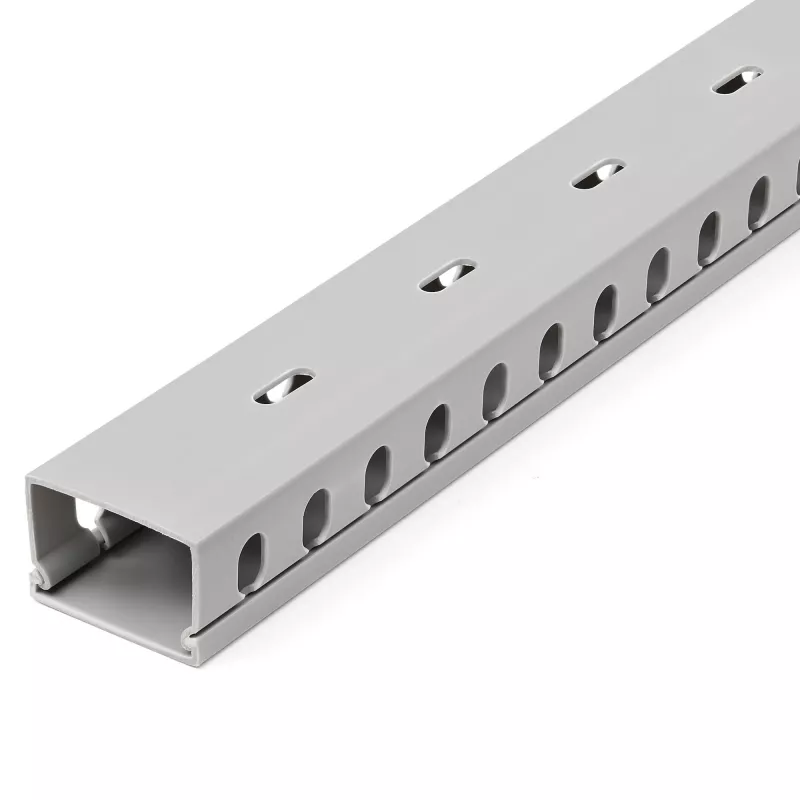 StarTech.com Lango kabelių kanalas su dangteliu, 38 mm x 25 mm, 2 m, PVC, 20 laidų