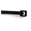 StarTech.com 1000 vnt. 6 colių (15 cm) kabelių raiščiai - 1/8 colio (3,6 mm) pločio, 1-3/8 colio (39 mm) ryšulio skersmuo, 40 svarų (18 kg) tempimo stiprumas, nailoniniai savaime užsifiksuojantys raiščiai su lenktu galu, UL sertifikuoti, juodi - TAA