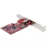 StarTech.com 1 prievado USB 3.2 Gen 2x2 PCIe kortelė, USB-C 20Gbps SuperSpeed PCI Express 3.0 x4 valdiklio kortelė, USB Type-C adapterio kortelė, tik duomenims, Windows/macOS/Linux, TAA