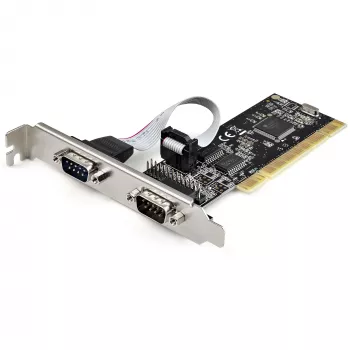 StarTech.com PCI kombinuota kortelė su dviem RS232 nuosekliaisiais prievadais (DB9) ir vienu lygiagrečiuoju LPT prievadu (DB25) – PCI adapterio kortelė, PCI išplėtimo kortelės valdiklis, PCI spausdintuvo kortelė